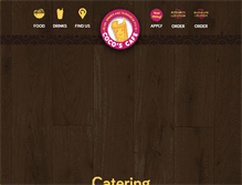 Tablet Screenshot of cocos-cafe.com